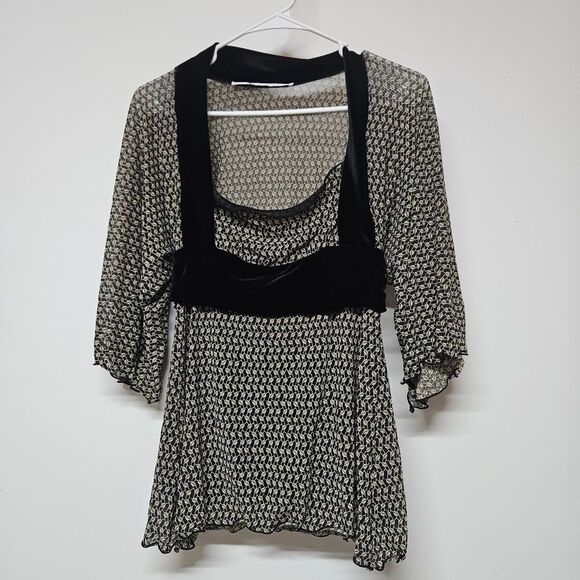 Y2k Max Studio Blouse Size Med. - Picture 1 of 5